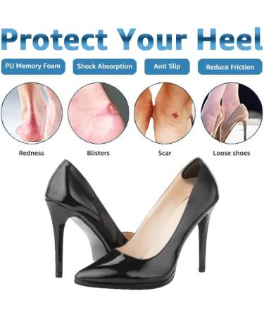 Dr. Potter+ Heel Grips & Metatarsal Pads Set - 4 Pairs | Prevent Heel Slip & Blister | Shoe Filler for Men & Women - Buy Online on GoSupps.com
