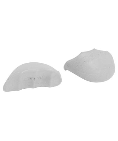 Toe Filler Inserts 1 Pair Reusable Foam Big Shoe Fillers Comfortable Washable Unisex for High Heels (M)