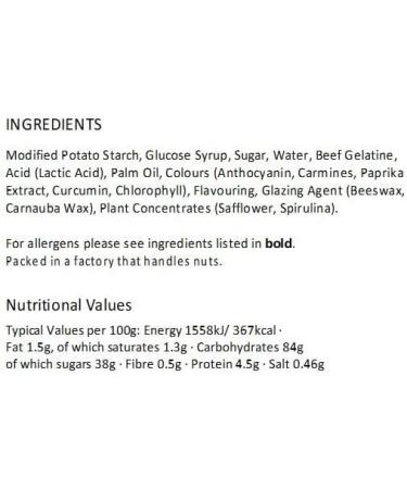 Floral Gums Sweets Gift Jar - Buy Online on GoSupps.com