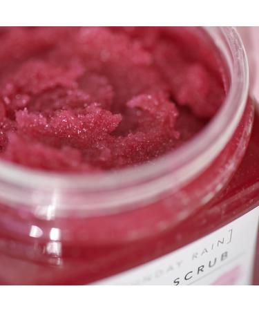 Sunday Rain Rose Polishing Body Scrub - Soothing Rose Oil Infusion, Fresh Petals Scent - 265g | Vegan & Cruelty-Free - Buy Online on GoSupps.com
