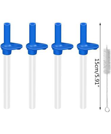 Flexible Silicone Straws Travel Cup Straws Easy to Clean Silicone Material Replacement Accessory Reusable Straw for Cups Cup Straw Replacement - Buy Online on GoSupps.com