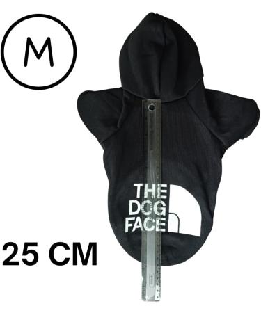 Cute Dog Face Printed Hoodie for Small Breeds - Chihuahua, Pomeranian, Yorkshire Terrier | Pink Sweatshirt for Affenpinscher, Papillon | Size Chart (Medium 25cm) - Buy Online on GoSupps.com