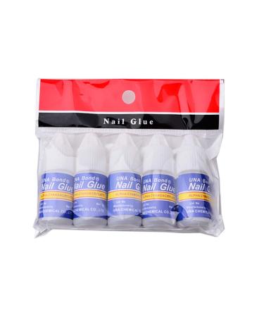 5 Pcs Nail Glue Nail Supplies Acrylic Accessories 3g - Buy Online on GoSupps.com