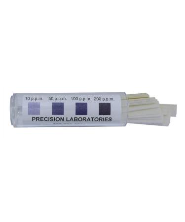 Chlorine Test Papers - 100 Strips | Accurate Water Testing Solution - Buy Online on GoSupps.com