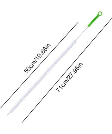Pipe Tube Cleaner - Sink Bendable Brush for Dredging | Household Cleaning Brushes for Bathroom Sewers Floor Drains Toilets Sinks Washbasin Dtt Green 71cm - Buy Online on GoSupps.com
