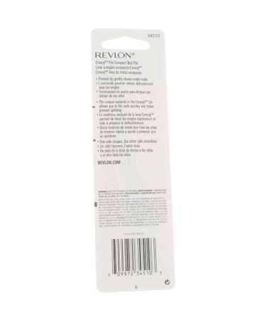 Revlon Emeryl Nail File - Professional Quality, 1 Count | Smooth & Shape Nails - Buy Online on GoSupps.com