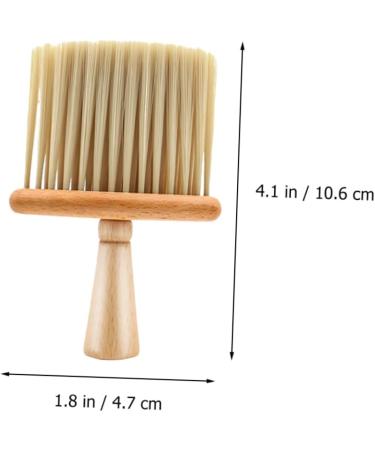 DOITOOL 1pc Hair Brush Hair Remover Brush Barber Mens Hairbrush Barber Haircut Duste Face Cleaner Brush Men Neck Salon Duster Practical Beard Brush Dedicated Man Beech Soft Brush 10.6X4.7cm As Shown - Buy Online on GoSupps.com