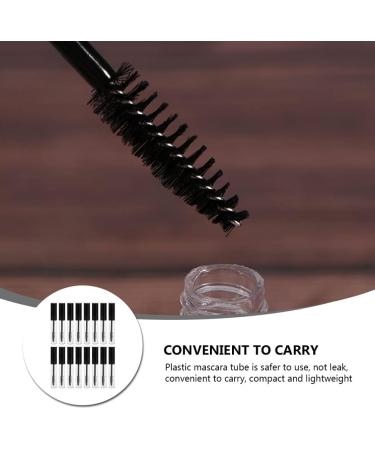FOMIYES Eyelash Brush Tube 32 Pcs Mascara Tube Lip Gloss Containers Refillable Eyelash Cream Bottle Empty Bottle Round Cosmetic - Buy Online on GoSupps.com