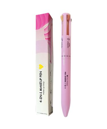 4 in 1 Makeup Pen Multifunctional Makeup Pencil from Eyeliner Lip Liner Brow Pencil and Highlighter Brow Pencil for Travel Type 2