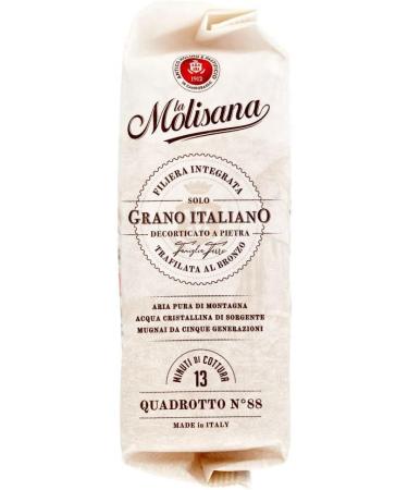  Italian Gourmet E.R. La Molisana Quadrotto N. 88 Pasta Lenta Lavorazione Lot de 5 p tes base de semoule de bl dur Bronze 500 g + Polpa Italian Gourmet 400 g - Buy Online on GoSupps.com