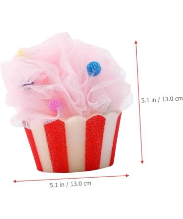 Healeved 2pcs Cartoon Bath Ball Scrubber - Reusable Loofah & Exfoliating Shower Sponge for Women & Men | Ideal Bath Accessories - Buy Online on GoSupps.com