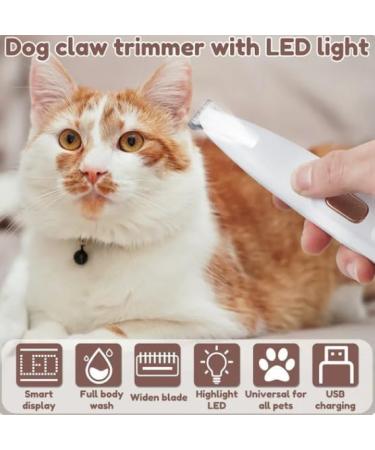 Pet Micro Precision Trimmer Zentric Pet Micro Precision Trimmer Dog Paw Trimmer with Led Light Multifunctional Pet Hair Clippers Rechargeable Pet Paw Trimmer Zentric Paw Trimmer (1 PCS) - Buy Online on GoSupps.com