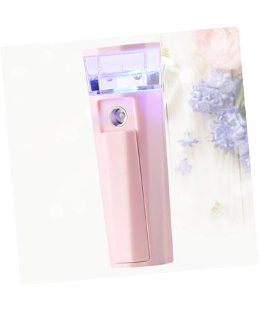 Housoutil 1pc Face Humifigier Face Portable Steamer Small Humidifiers Nano Mist Sprayer Handy Mister Face Spa Face Steamer Facial Spa Steamer Mini Hydrating Instrument Pink - Buy Online on GoSupps.com