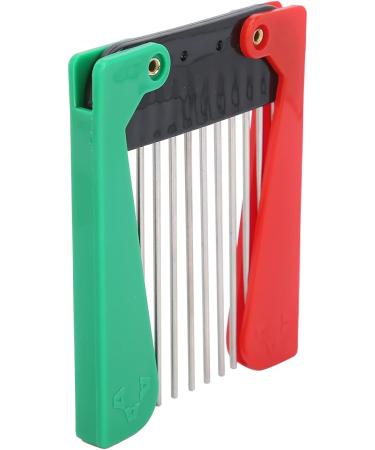 Metal Hair Pick Pick Comb Portable Hair Salon Pick Comb Hairdressing Detangle Hair Pick Styling Tool Accessory - Buy Online on GoSupps.com