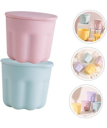 Buy Healeved 2 Sets PP Washing Bowl Cleaner Brush - Cosmetic & Makeup Brush Washer Tool - Sky Blue - International Shipping Available - Buy Online on GoSupps.com