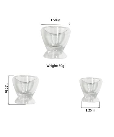 GNEGKLEAN Eye Wash Bath Kit - Glass Eye Cup & Silicone Eye Cups for Effective Eye Cleansing | 1pc Set - Buy Online on GoSupps.com