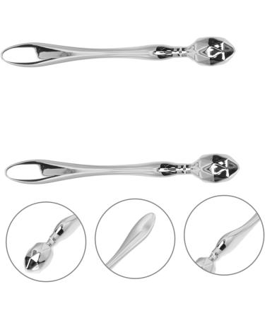 Angoily 2pi ces B tons De Massage Pour Yeux Accessoires De Pour Contour Yeux Fatigue 8x1cm argent - Buy Online on GoSupps.com