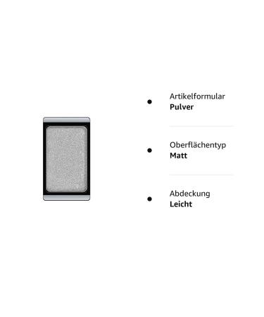 ARTDECO Intense Matte Eyeshadow - Pearly Light Silver Grey 1g | Irresistible Look | International Shipping Available - Buy Online on GoSupps.com