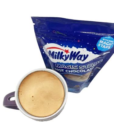 Milky Way Magic Stars Hot Chocolate Cocoa Powder with Milk Chocolate Pieces | 280g | International Shipping - Buy Online on GoSupps.com