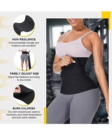 Women's Waist Trainer for Lower Belly Fat | Tummy Control Belt for Weight Loss | Plus Size Waist Trimmer - Buy Online on GoSupps.com