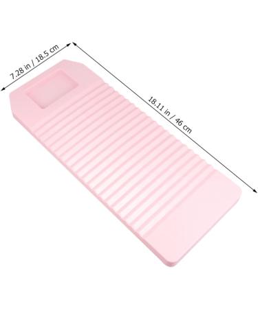 FOMIYES Laundry Board - Pink Washboard 46x18.5cm | Essential Laundry Supplies for Efficient Washing - International Shipping Available - Buy Online on GoSupps.com