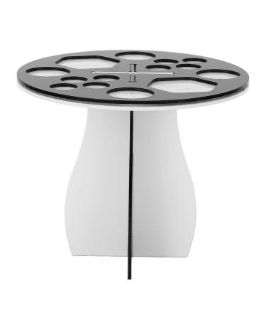 LANTRO JS Acrylic Makeup Brush Holder - Multifunctional Drying Rack with 14 Holes for Perfect Makeup Organization | International Shipping Available - Buy Online on GoSupps.com