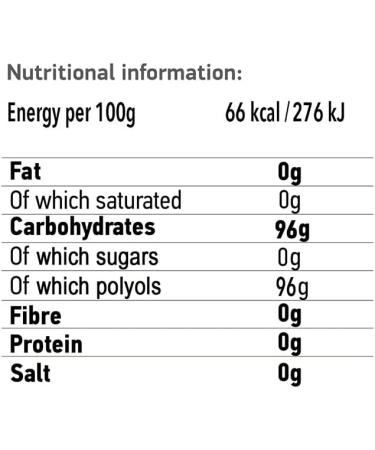 KETO Vanilla Sugar | Vanilla-Sugar Substitute | Sweetening Powder with Premium Vanilla Flavour | Box of 5x Sachets 60 g (Pack of 1) - Buy Online on GoSupps.com