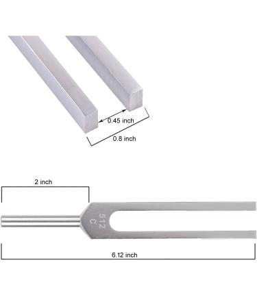 Cross Canada 512 Hz Tuning Fork (C-512) 512 CPS Medical Tuning Fork with for evaluating Hearing vibratory Sensation Peripheral Nervous System and for Facilitating Bone Conduction Tests - Buy Online on GoSupps.com