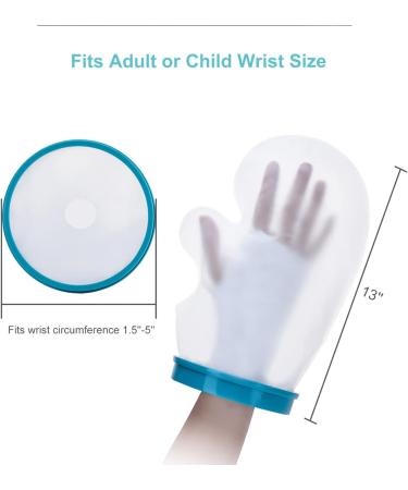 Waterproof Arm Protector Cover for Adults - Plaster Protection for Hand Injuries & Bandages | Dry Hands While Bathing - Buy Online on GoSupps.com