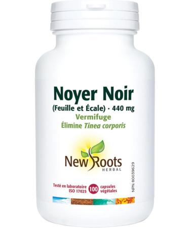 New Roots Herbal - Black Walnut Leaf and Hull - 100 capsules - 440 mg per Capsule 100 count (Pack of 1) Leaf and Hull - 440 mg - Buy Online on GoSupps.com