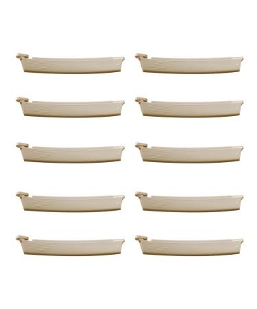 XIMYWRD Ostomy Supplies Drainable Pouch Sealing Clamp Set Colostomy Bag Clips Tail Closure 10pcs