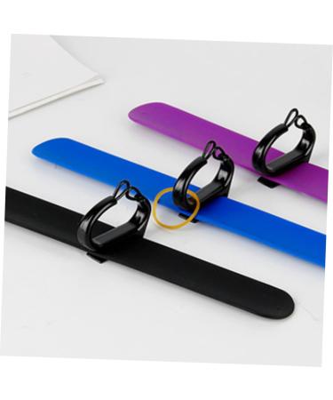 Mikinona 1 Set Braiding Auxiliary Wrist Strap Hair Tie Wristband Braiding Hair Slap Bracelets Wristband for Hair Stylist Wristband for Rubber Band Salon Hair Holder Hair Holders Wrist Band - Buy Online on GoSupps.com