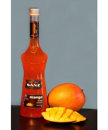  SANZ Sanz Mango Syrup 22% Mango Juice Alcohol-Free 0.7 L - Buy Online on GoSupps.com