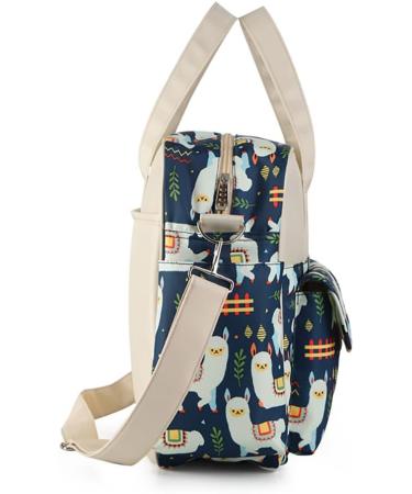 Kamay Waterproof Mummy Diaper Bag with Changing Mat - Lamar Navy Alpaca - Buy Online on GoSupps.com