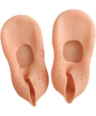 Beaupretty 6 Pairs Silicone Heel Protectors Plantar Inserts spa Gel Socks Heel Protectors for high Heel Shoes Silicone moisturizing Socks Non Slip Socks Sole of Foot Heel Cover - Buy Online on GoSupps.com