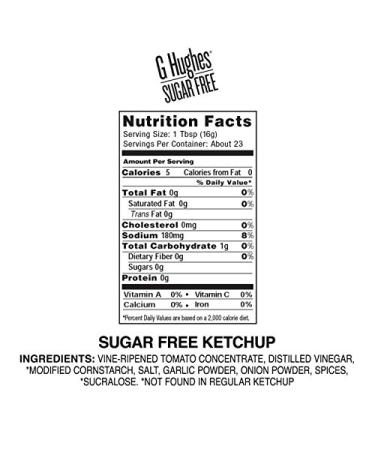 G Hughes Sugar Free Ketchup - 3 Pack | Shop Now for Delicious & Healthy Condiment - Buy Online on GoSupps.com