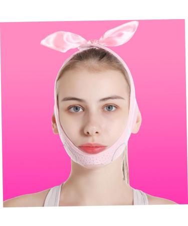 Beatifufu 1pc Thin Facial Slimming Chin Strap Body Gems Chest Firming Strap Belt Double Chin Reducer Reusable Strap Chin up Facemaks Graphene Printed Sheet - Buy Online on GoSupps.com