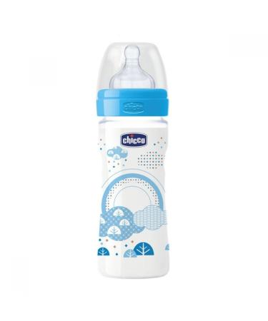 Chicco CH BIB WB PP AZZ 250ML ME SIL IT