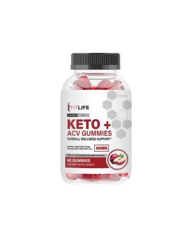 kivus FitLife Keto ACV Gummies - Fit Life Keto + ACV Gummies (Single 60 Gummies)
