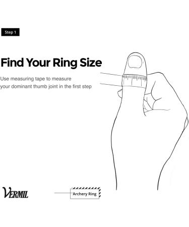 Vermil Archery Thumb Ring - Victory Black - Traditional Archery 19x22mm - Buy Online on GoSupps.com