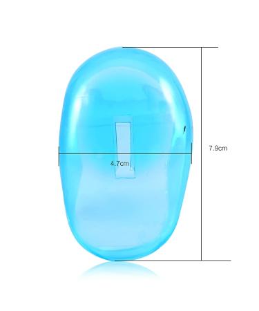 2pcs Silicone Ear Covers for Waterproof Protection in Showers - Efalock Ear Protection Caps - Buy Online on GoSupps.com