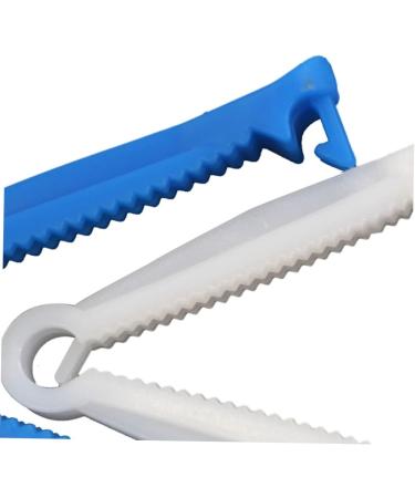 PopetPop 4 Sets Umbilical Cord Clamp for Pets | Medical Catheter Pliers & Locking Terminals | Newborn Animal Care Tools - Blue 6.3x2cm - Buy Online on GoSupps.com