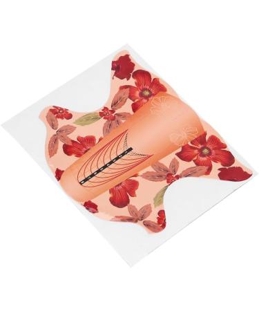 Uxsiya gel nail nail forms 12 12 9 500pcs nail gel forms self adhesive nail art extension sticker for women - Buy Online on GoSupps.com