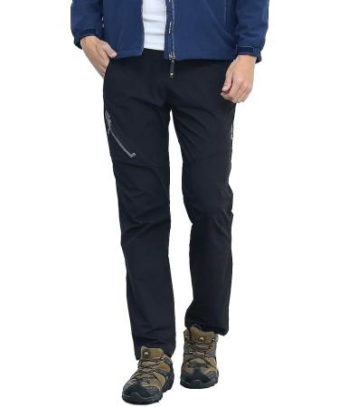 TACVASEN Men's Quick Dry Hiking Pants - Lightweight & Breathable - Thin Light Grey - Size 32 - Buy Online on GoSupps.com