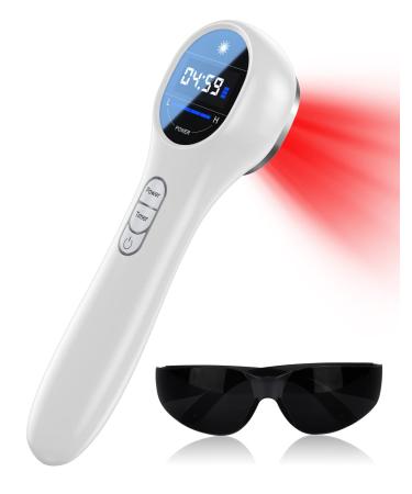 Holsn Red Light Therapy Device, Near Infrared Light Therapy for Pain Relief, Joint, Muscle & Tissue, Red Light Therapy for Body 14pcs x 650nm + 3pcs x 808nm