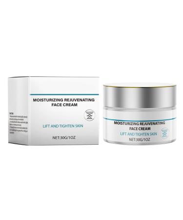 Generisch Firming Face Cream 30g Firming Moisturizer for Women Men Daily Routine Travel Morning Night After Sleep Airplane Home Makeup