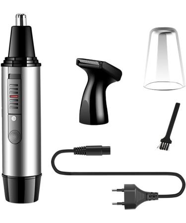 Best Rechargeable Nose Hair Trimmer - Metal Nose & Beard Trimmer for Ear & Nose Cleaning - Buy Online on GoSupps.com