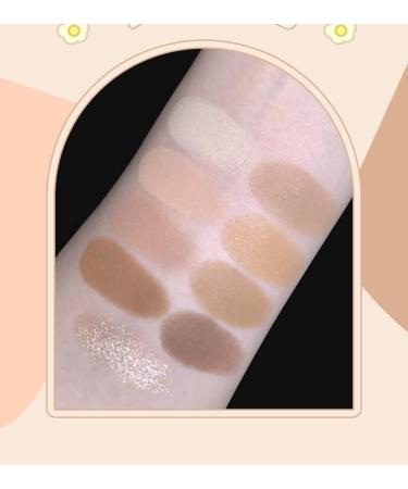 Eyeshadow Palette Matte Eyeshadow Makeup Shimmer Design Eyeshadow Palette for Professional Daily Neutral and Natural Look (A) - Buy Online on GoSupps.com