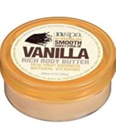 By Nirvana Spa Vanilla Rich Body Butter with Real Fruit Goodness and Natural Vitamins 200 Ml 6.76 Ounces by N-Spa