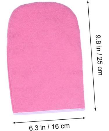 Beaupretty 2 Pairs Hand Treatment Mitts Hand Spa Cover Paraffin Wax Gloves Bath Treatment Mitt Insulated Gloves Cotton Gloves Pink Thicken - Buy Online on GoSupps.com